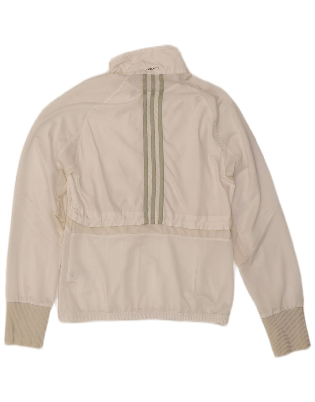 Giacca da tuta da donna ADIDAS Clima 365 UK 10 piccola poliestere bianco