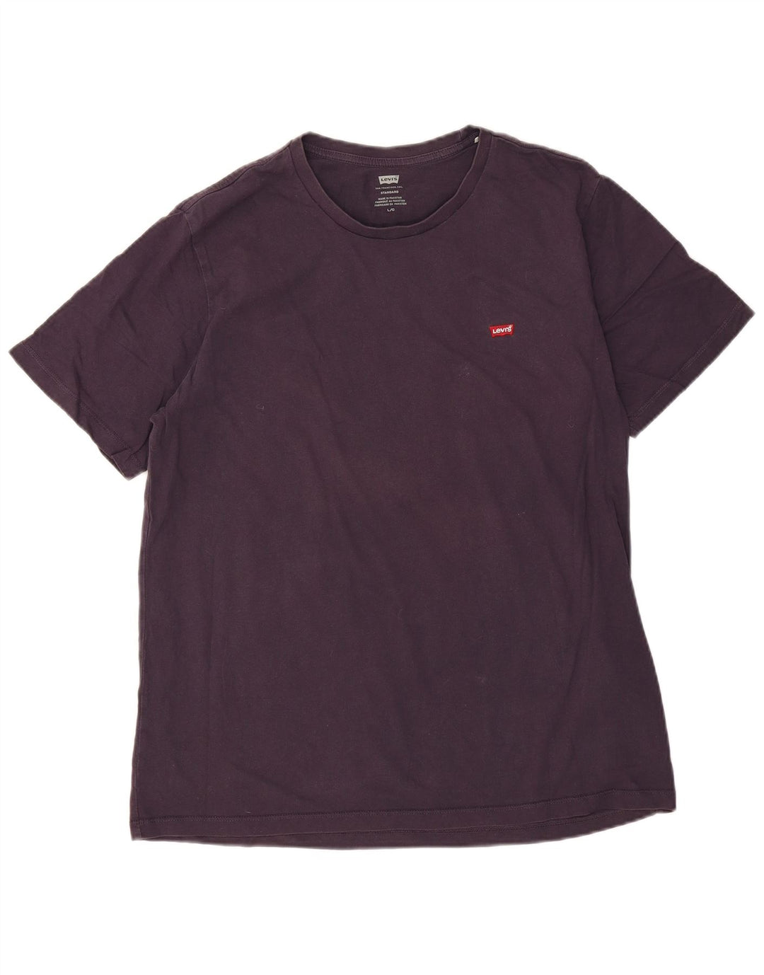 T-shirt Levi's da uomo con vestibilità standard, vestibilità standard, taglia grande, in cotone blu navy