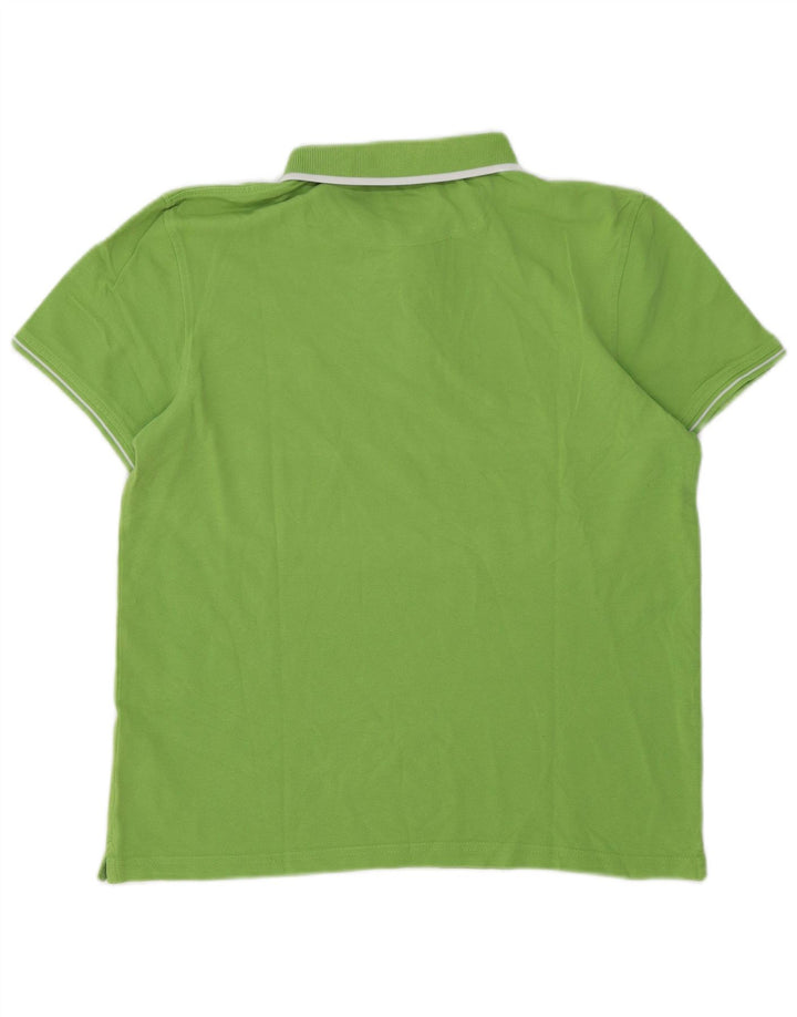 Polo Uomo Refrigiwear Large Verde Cotone