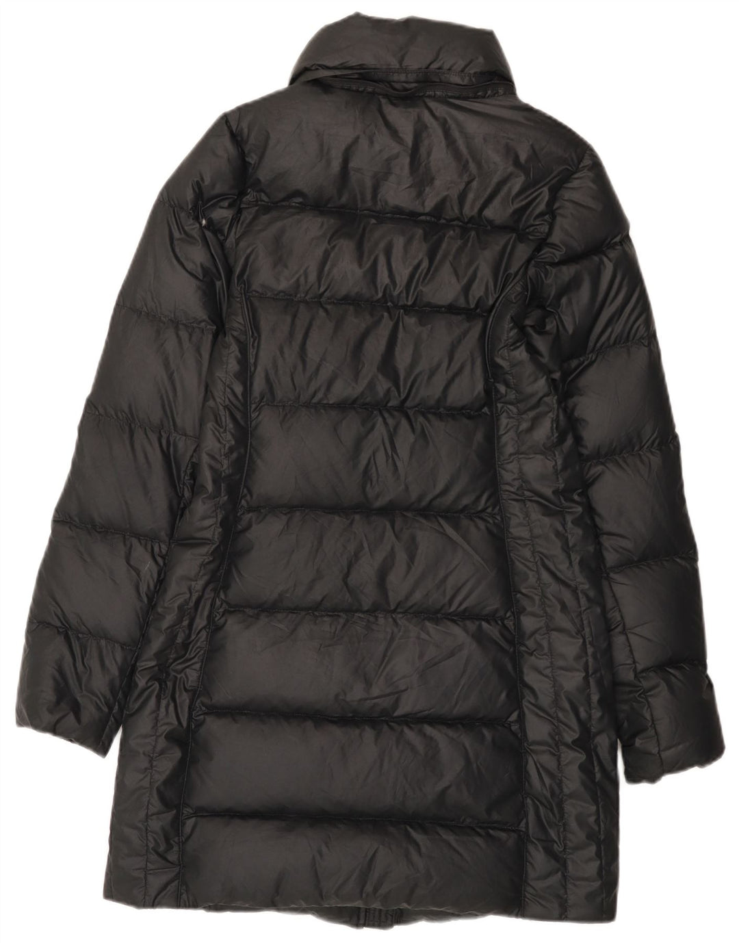 Cappotto imbottito Nike da donna UK 6 XS poliestere nero