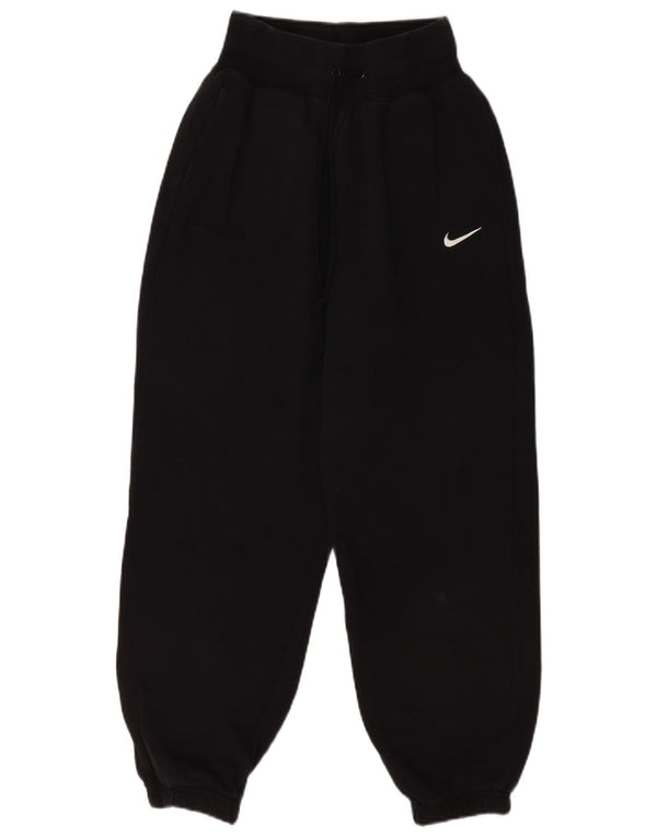 Pantaloni da tuta da donna Nike Loose Fit, pantaloni da jogging UK 6 XS neri sportivi
