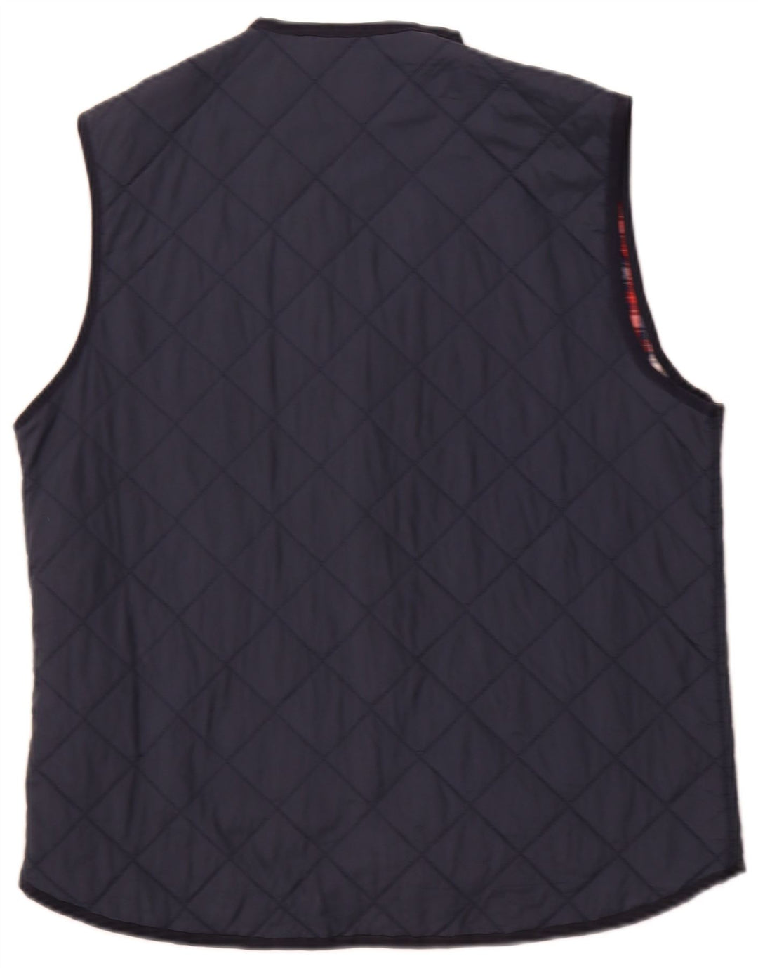 Gilet trapuntato da uomo BELFE & BELFE IT 46 piccolo in nylon blu navy