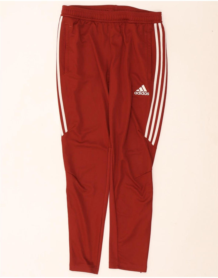 Pantaloni da tuta Adidas Climacool da uomo grandi in poliestere bordeaux