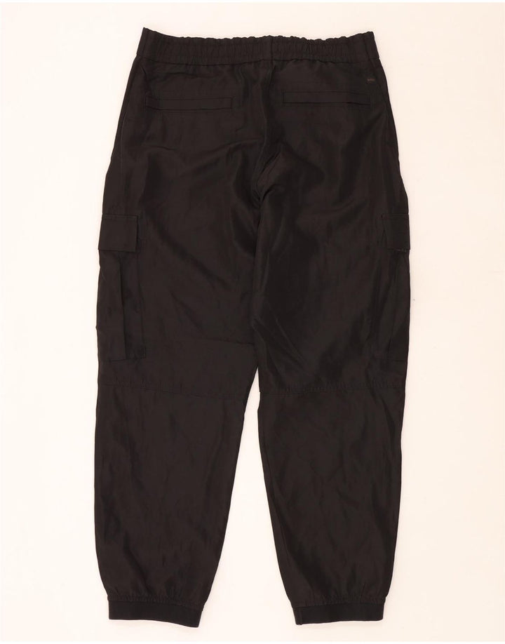 Pantaloni cargo da jogging da uomo Hugo Boss W34 L30 poliestere nero