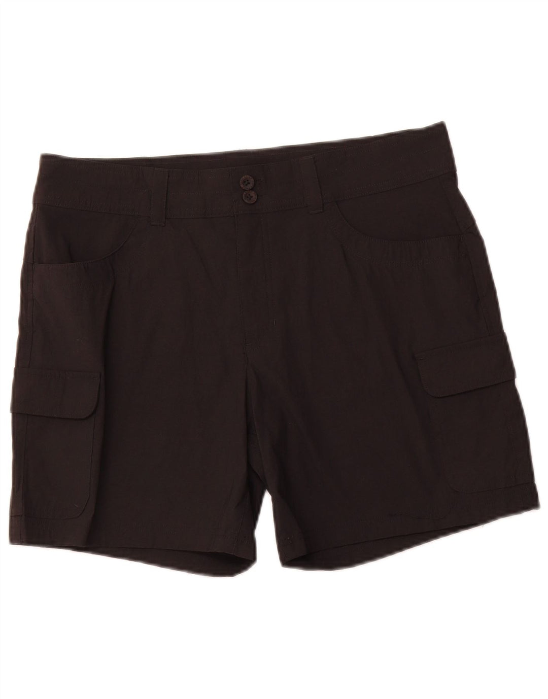 Pantaloncini cargo da donna EDDIE BAUER US 12 Large W34 neri