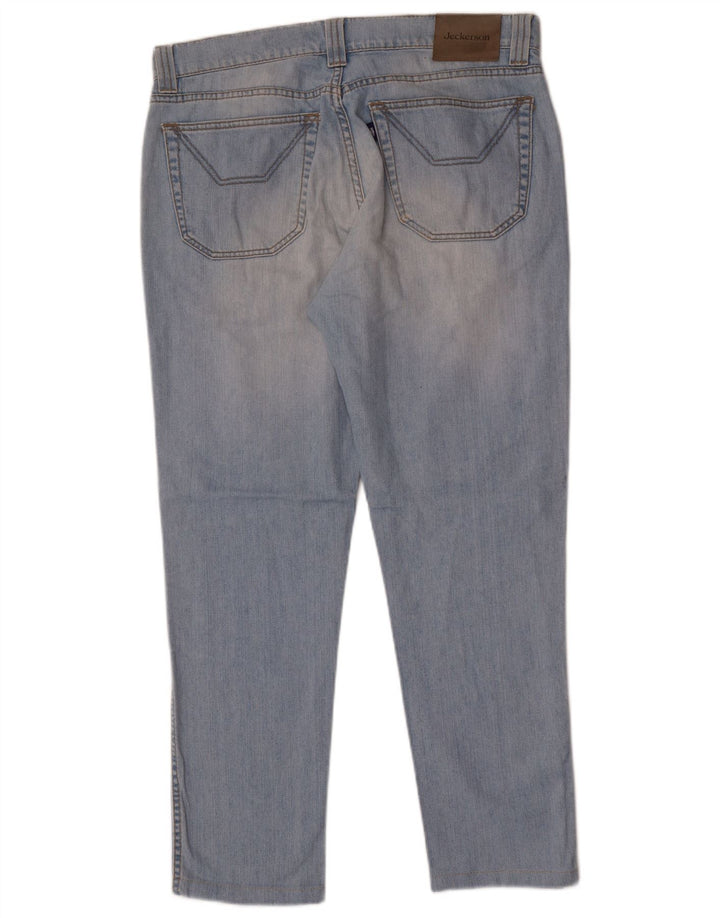 Jeans slim da uomo Jeckerson W33 L29 cotone blu