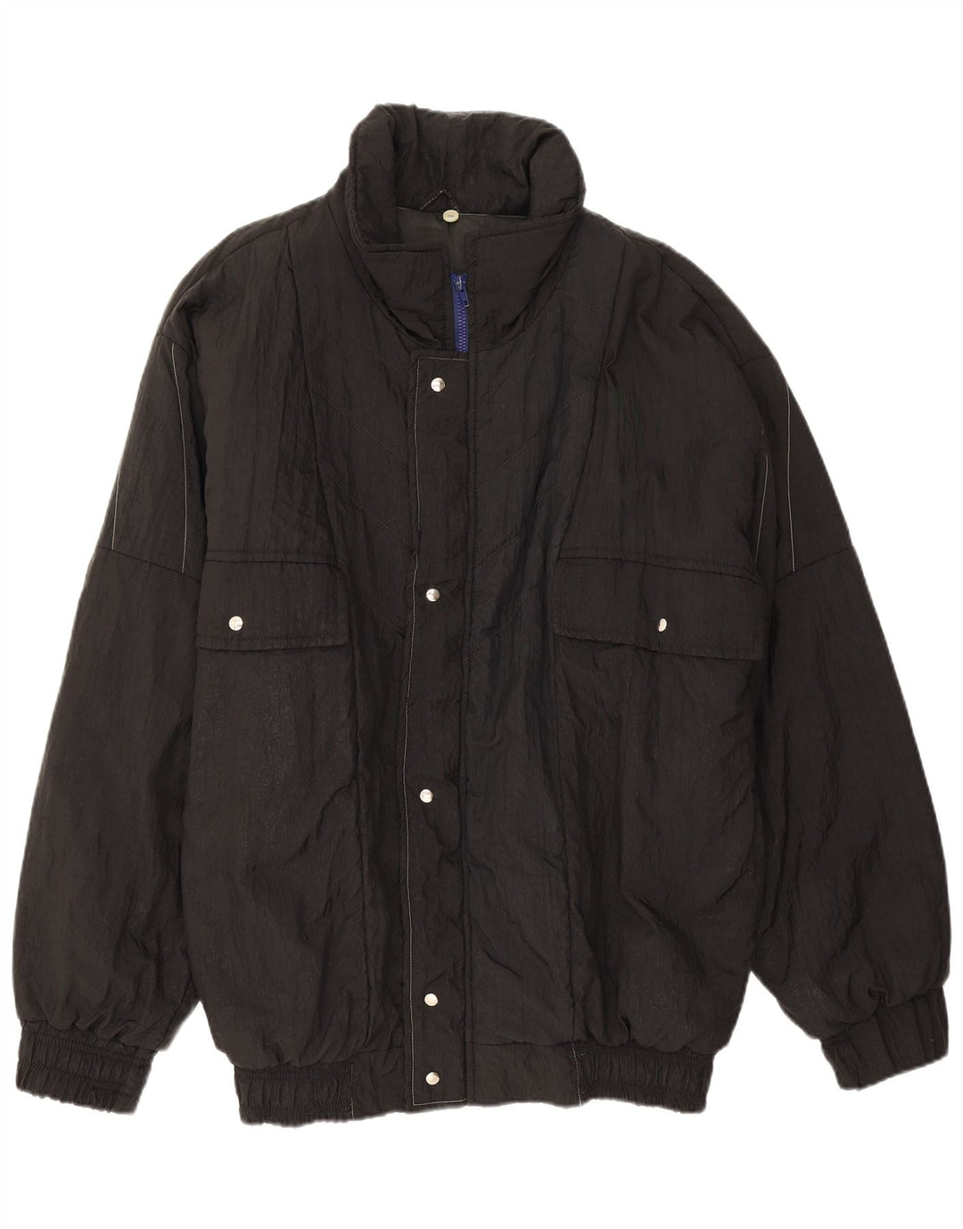 Giacca imbottita vintage da uomo UK 40 grande nera