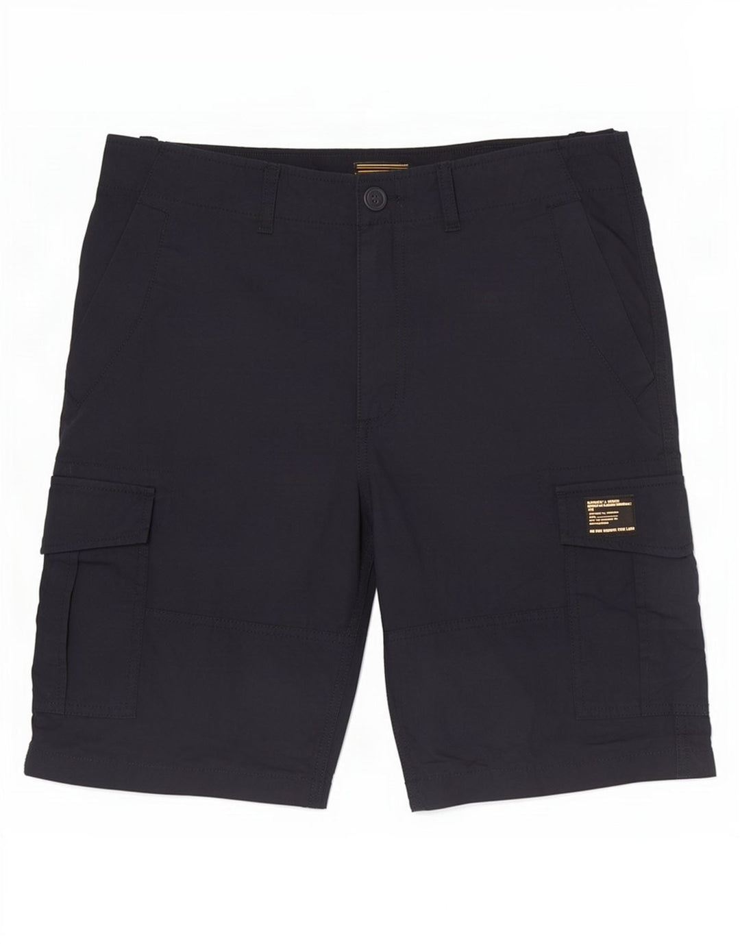 Pantaloncini cargo da uomo Superdry W32 cotone blu navy medio