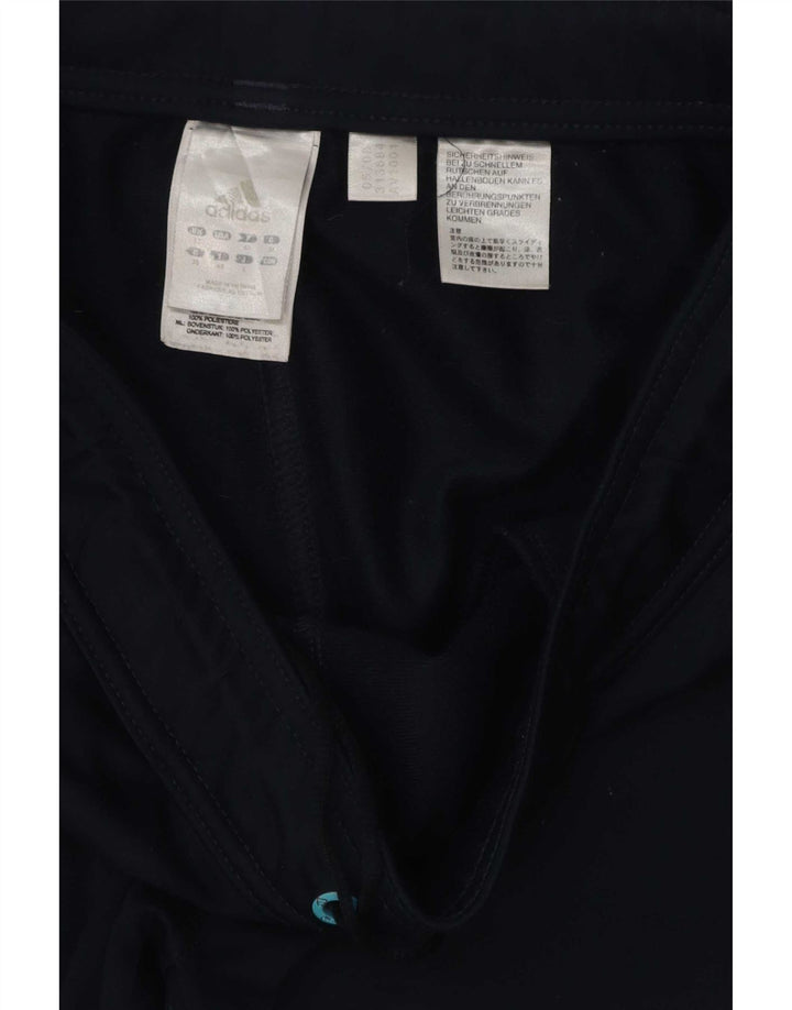 Pantaloni da tuta da donna Adidas UK 12 Medium Blu Navy Poliestere