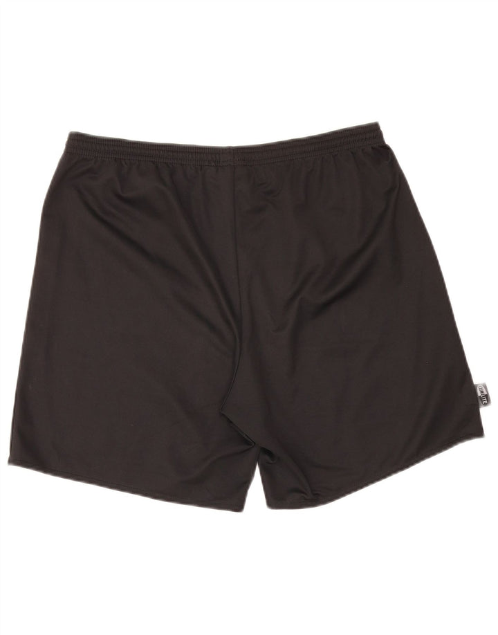 Pantaloncini sportivi Adidas Climalite da uomo medio poliestere nero
