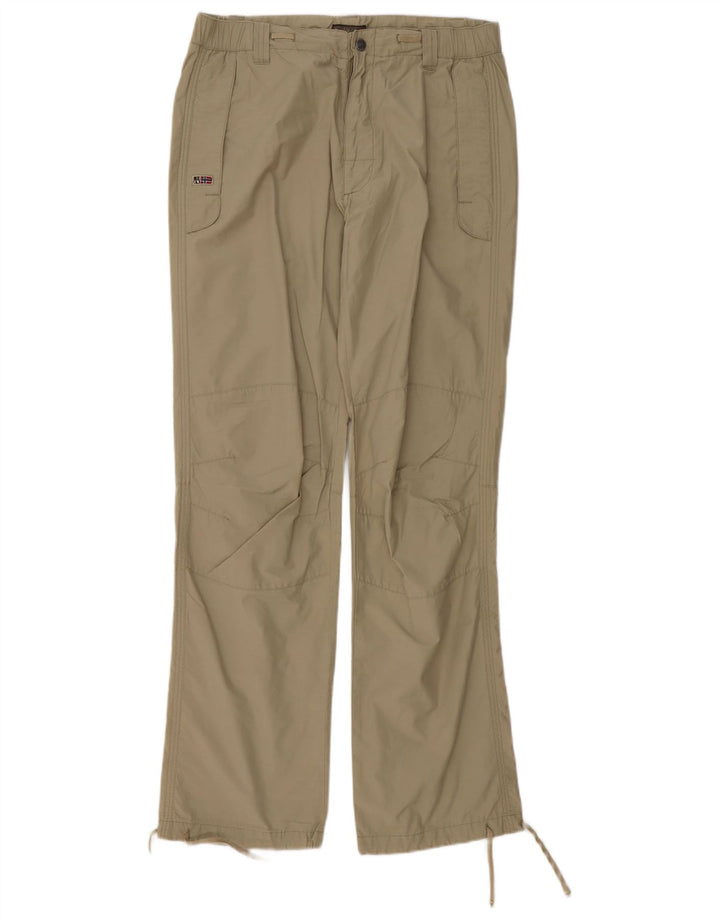 Pantaloni cargo da escursionismo da uomo Napapijri IT 48 Medium W34 L34 Khaki Poliammide