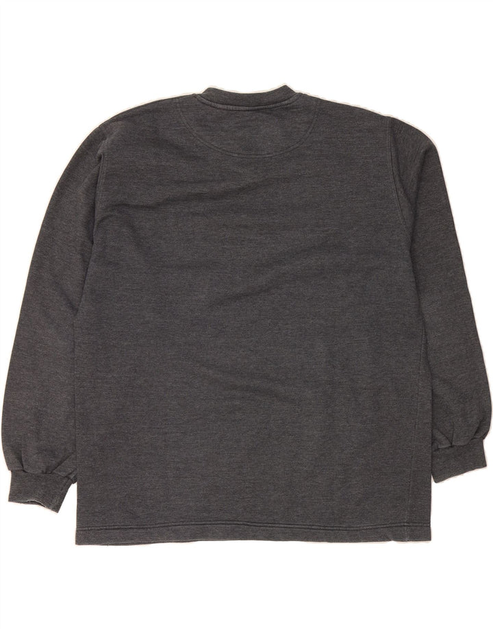 SPALDING Mens Sweatshirt Jumper XL Grey Cotton Vintage Spalding and Second-Hand Spalding from Messina Hembry 