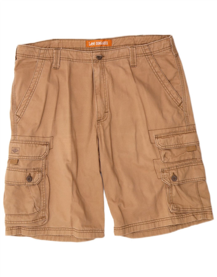 Pantaloncini cargo da uomo Lee W38 XL in cotone beige