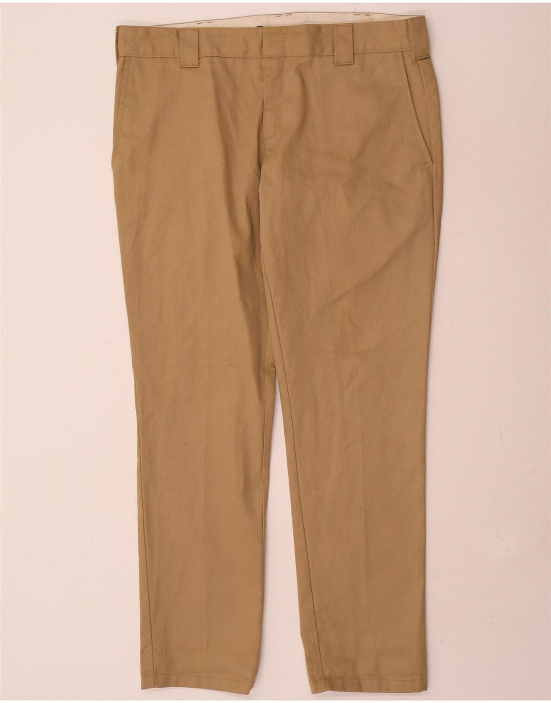 Pantaloni chino slim fit da uomo Dickies W36 L32 poliestere beige