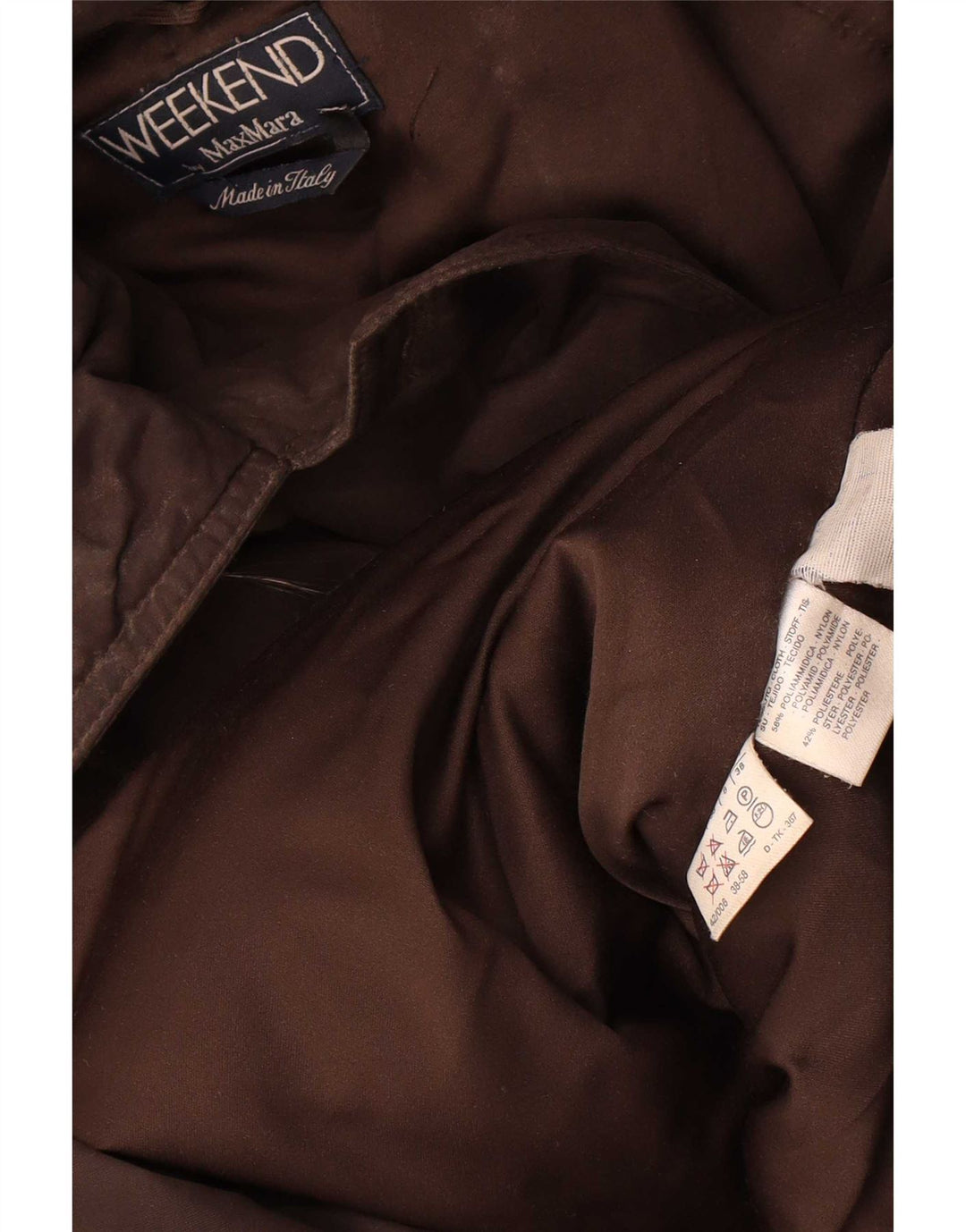 Parka oversize con cappuccio da donna Max Mara UK 8 piccolo marrone