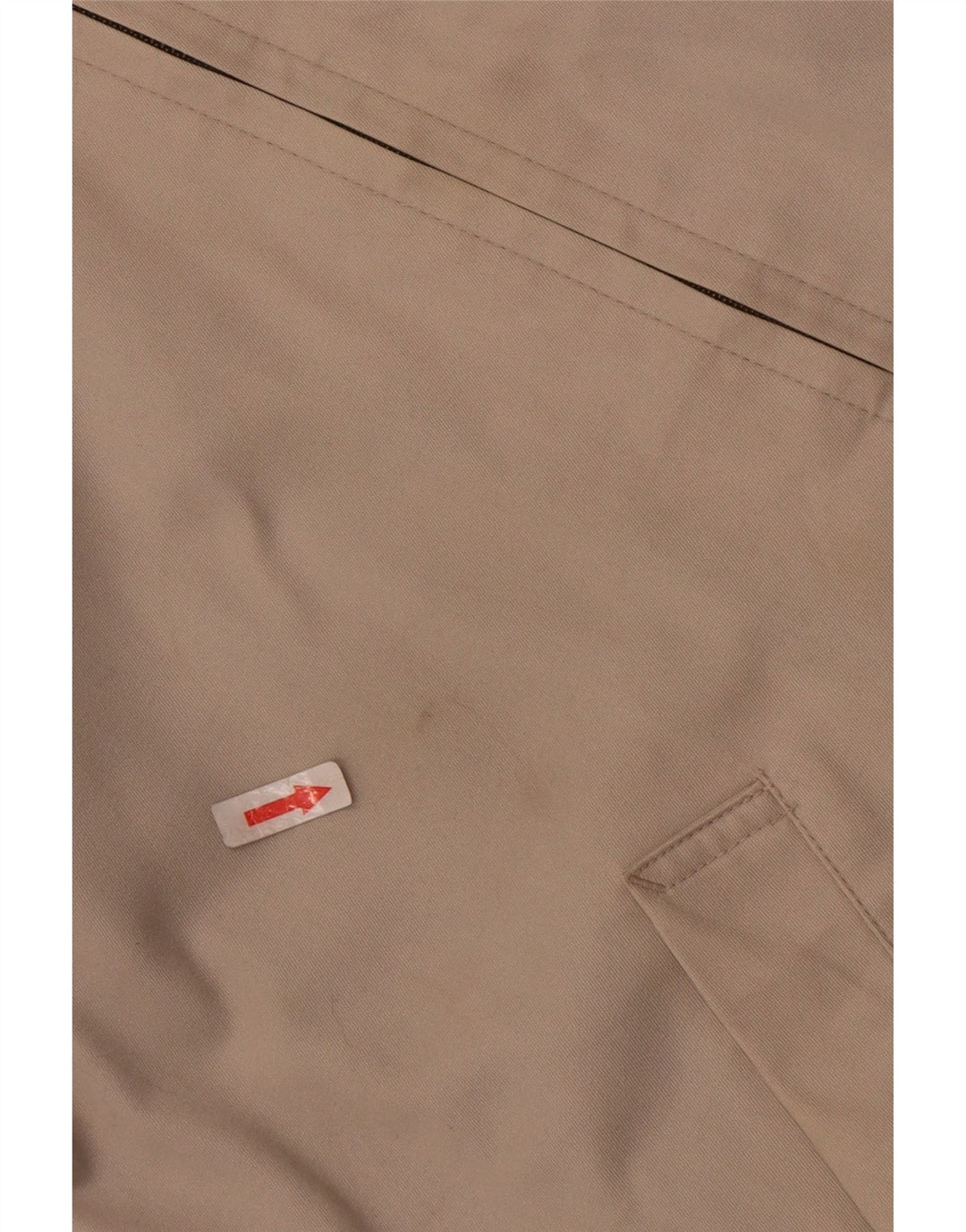Giubbotto bomber da uomo Marks & Spencer UK 36 piccolo poliestere beige