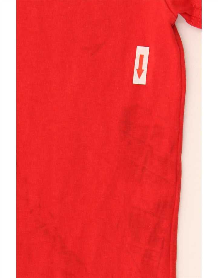 TOMMY HILFIGER T-shirt da uomo Top piccola rossa in cotone