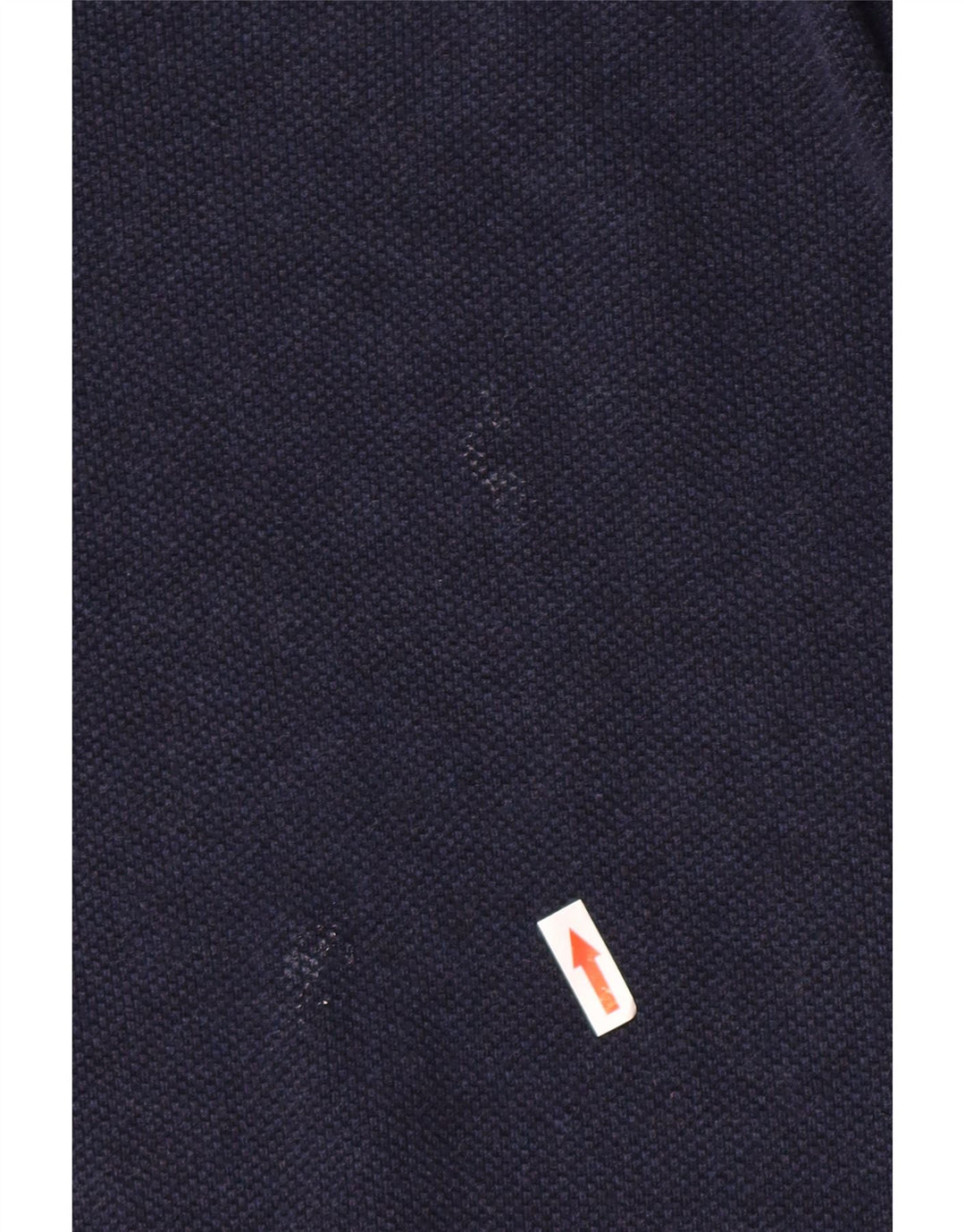 Maglione da uomo con zip e collo John Lewis, grande, in cotone blu navy