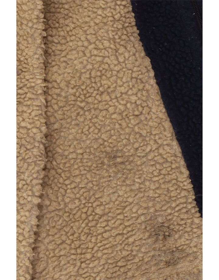 Giacca in pile da uomo Sergio Tacchini UK 38 Colorblock blu medio