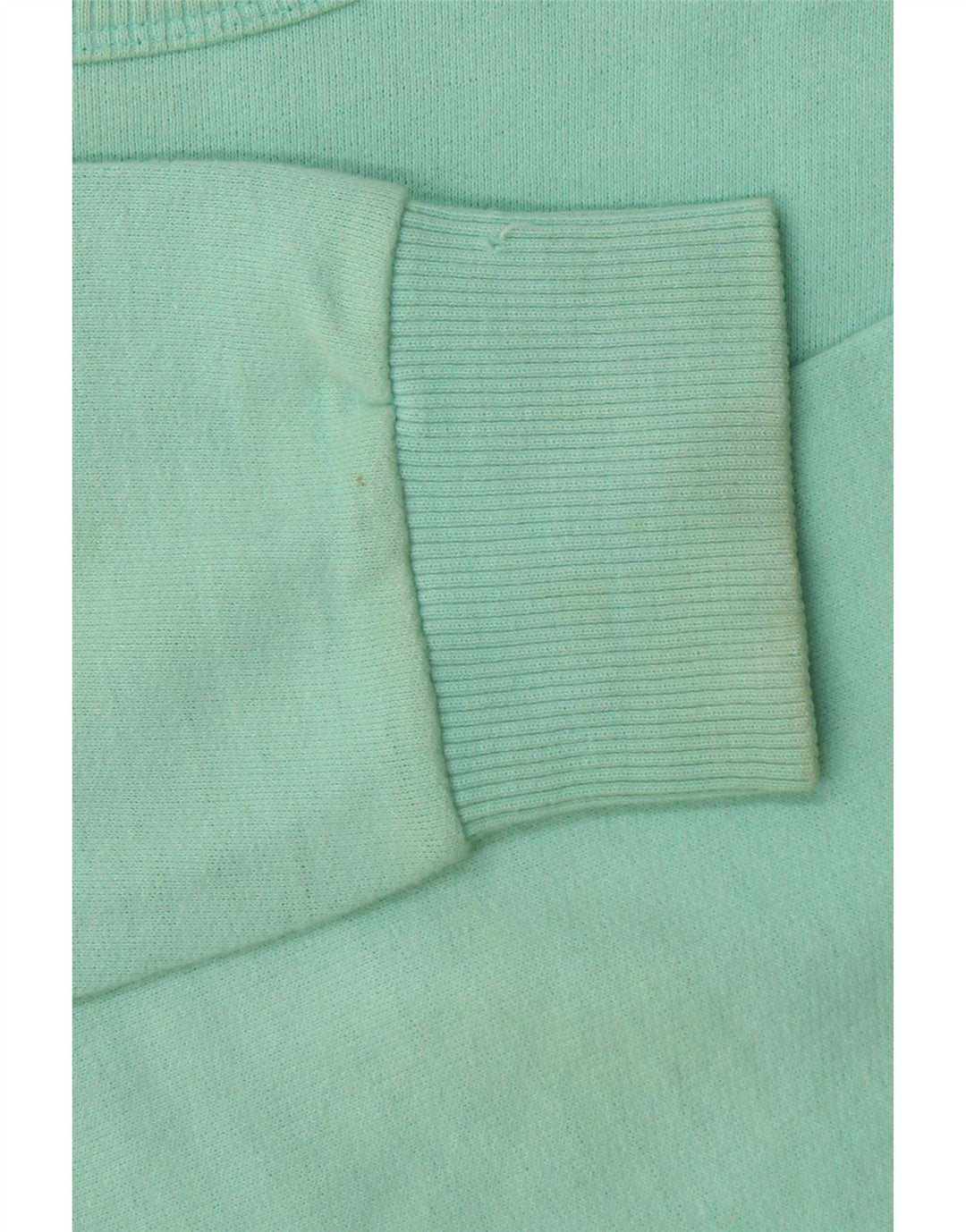 Felpa Donna VINTAGE Maglia IT 42/44 Cotone Medio Turchese