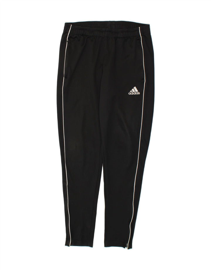 ADIDAS Mens Tracksuit Trousers Medium Black Polyester Vintage Adidas and Second-Hand Adidas from Messina Hembry 