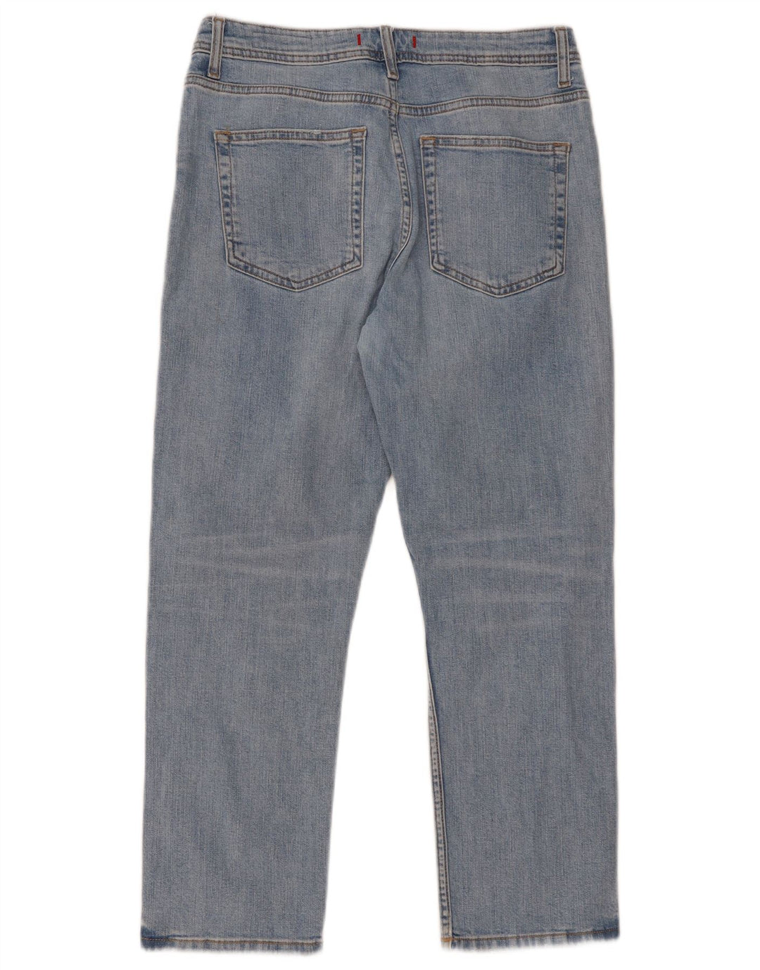 Jeans dritti da donna ZARA EU 38 Small W28 L26 Blu