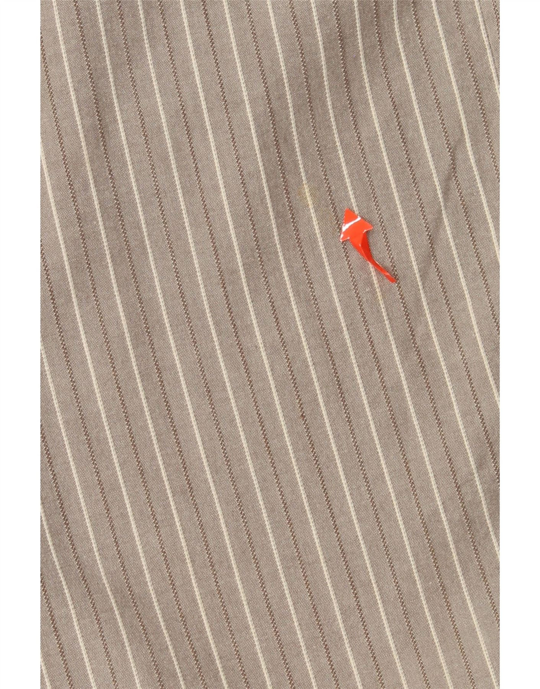 DOCKERS Pantaloni Capri da donna US 10 Large W30 L22 Cotone a righe grigie