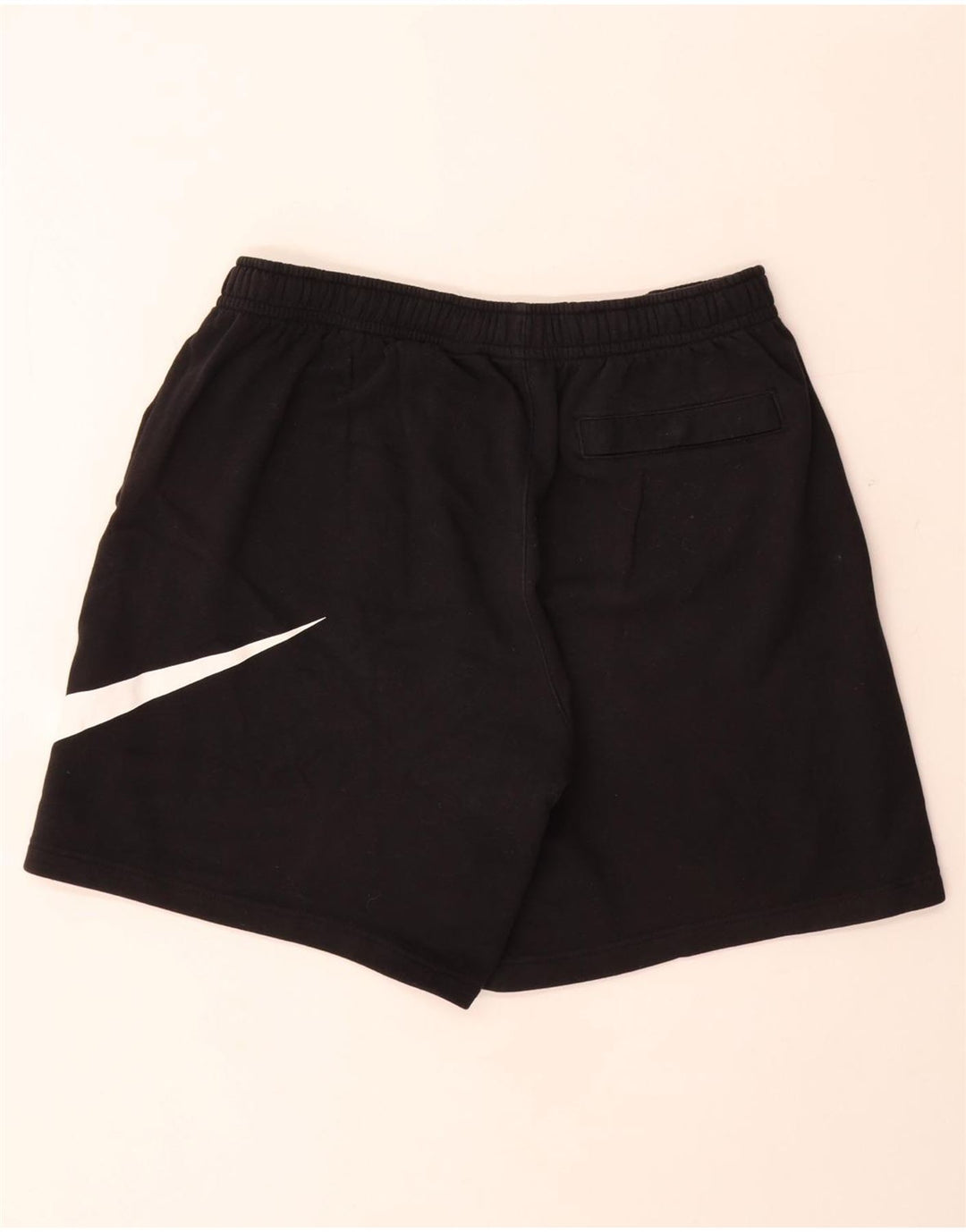 NIKE Pantaloncini sportivi grafici da uomo grandi in cotone nero
