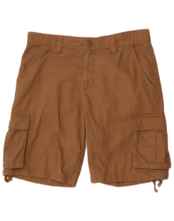 Pantaloncini cargo da uomo Terranova IT 48 Medium W33 Cotone marrone