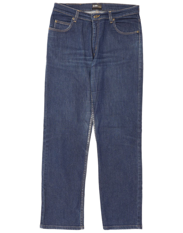 Jeans dritti da uomo Lee Brooklyn W34 L34 cotone blu