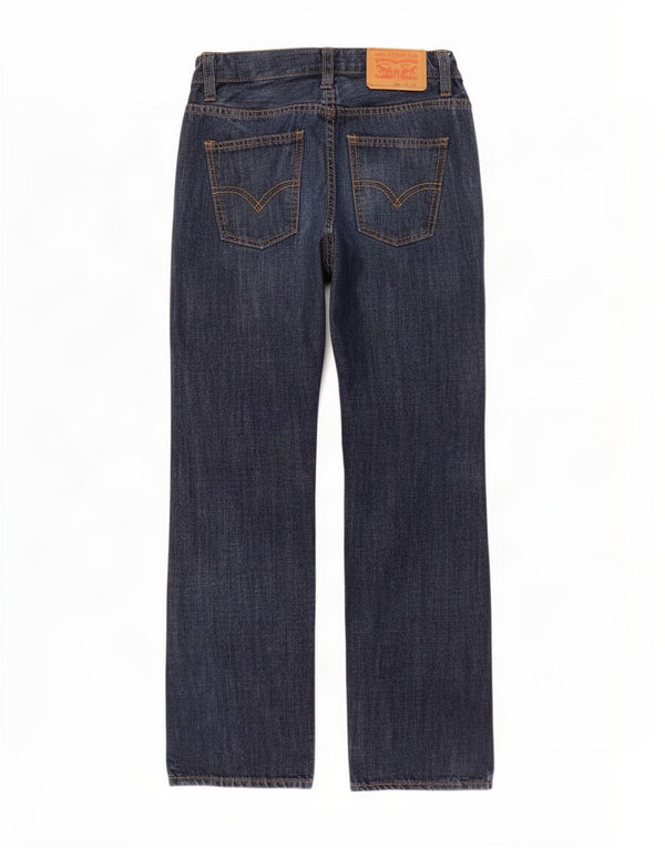 Levi's Boys Jambe Droite Jeans dritti 9-10 anni W25 L25 cotone blu navy