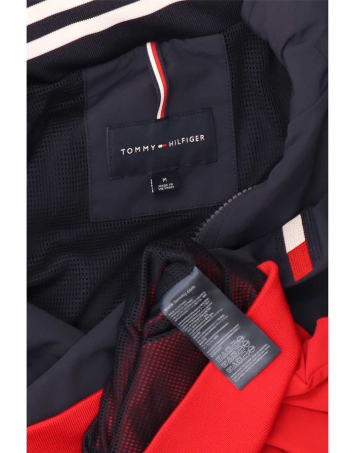 Bomber con cappuccio da uomo Tommy Hilfiger UK 38 Medium Navy Blue Colourblock