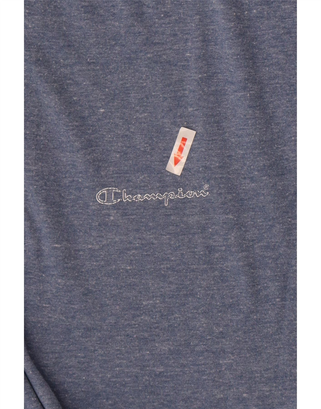 T-shirt da uomo Champion Top XL in cotone chiazzato blu