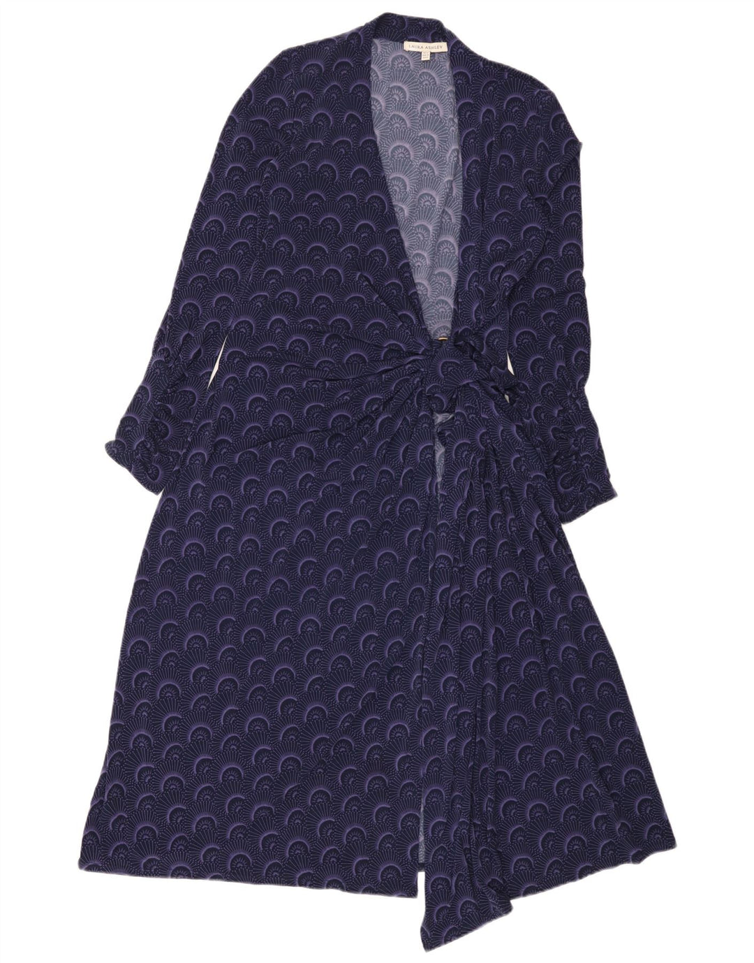 Laura Ashley Abito da donna con motivo astratto a portafoglio UK 12 Viola medio
