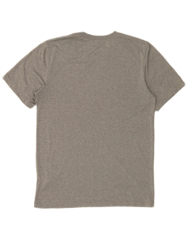 T-shirt Nike Dri Fit da uomo, piccola, in poliestere chiazzato grigio