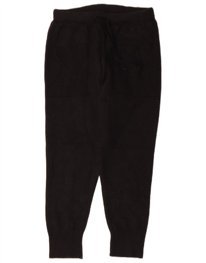 Pantaloni da tuta da donna Zara Joggers UK 14 viscosa nera media