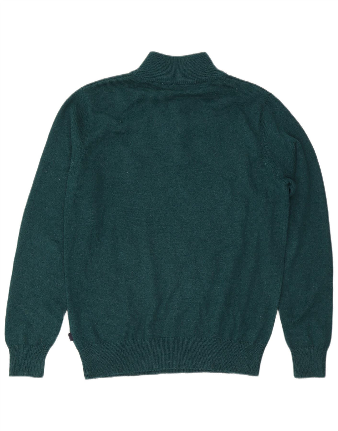 Maglione Fila da uomo con zip e collo grande verde