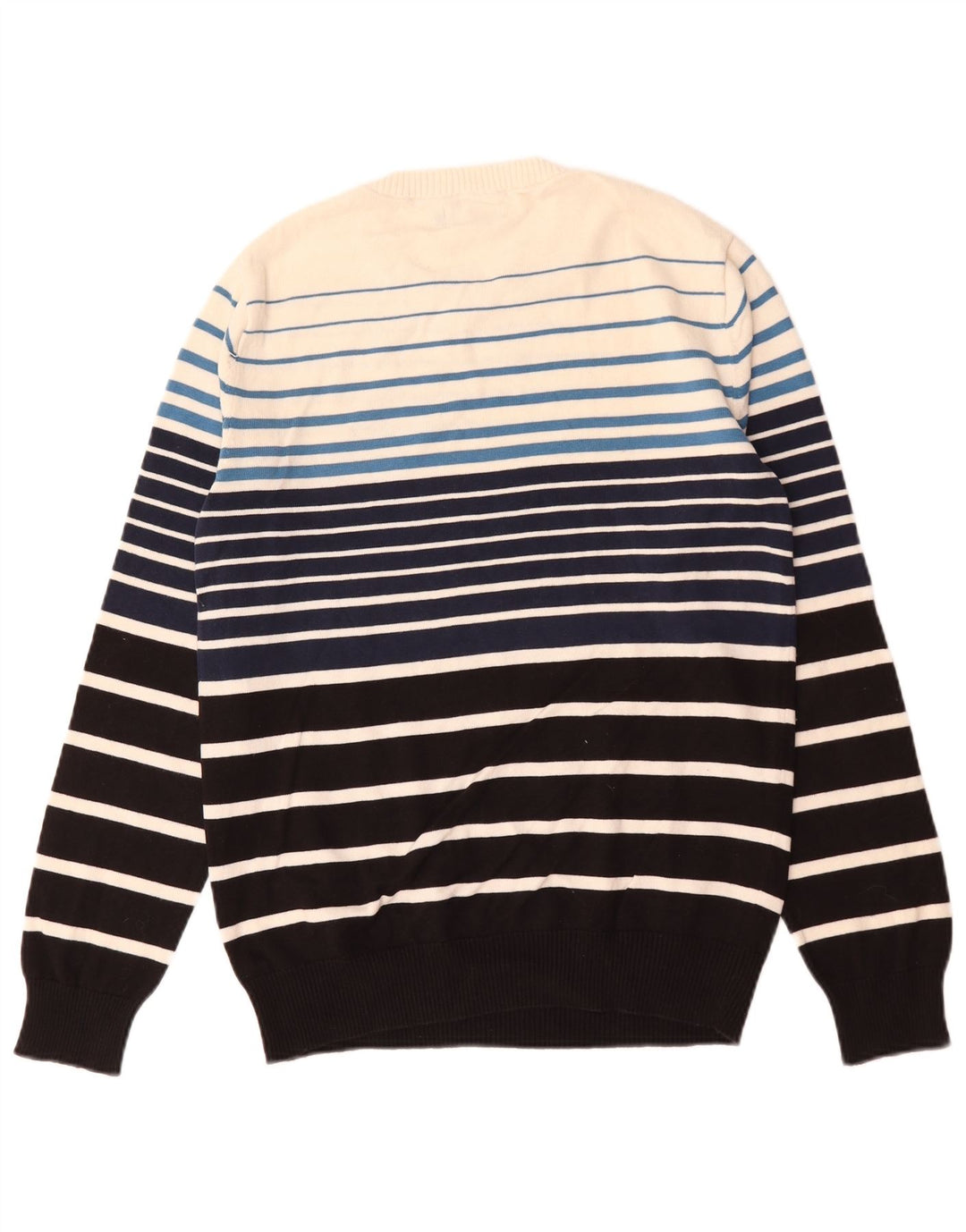 Jack & Jones Maglione girocollo da uomo in cotone color block medio nero