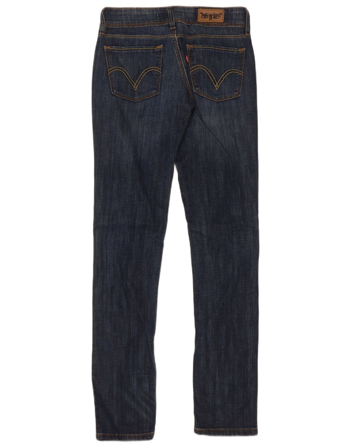 Jeans Levi's 571 Slim da donna W28 L34 cotone blu navy