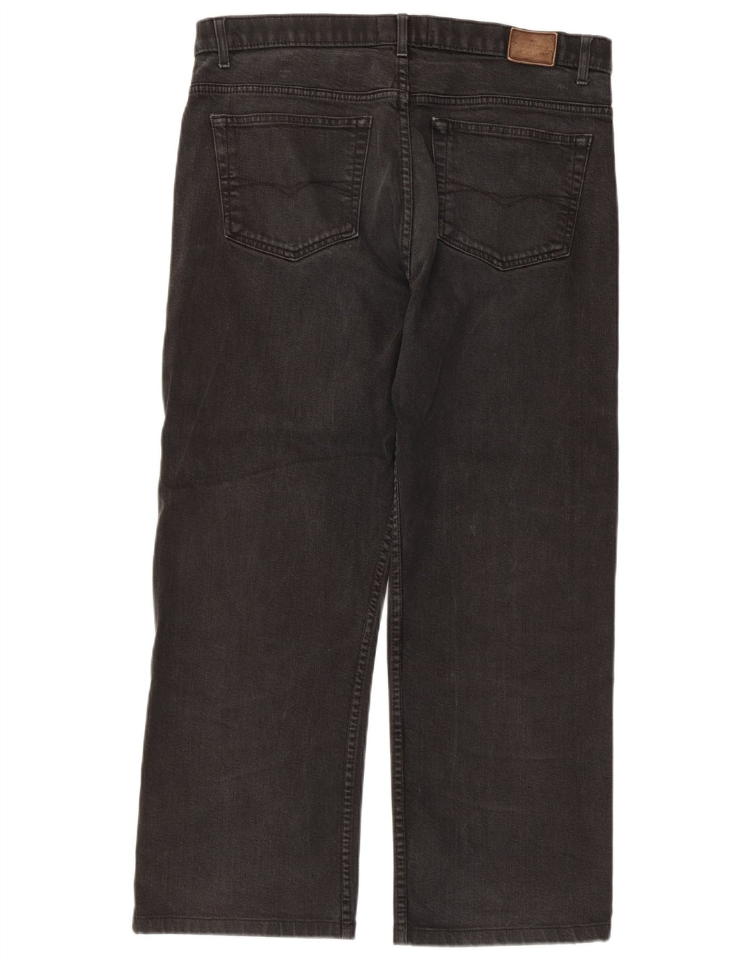 Jeans dritti da uomo Marks & Spencer W36 L27 cotone nero