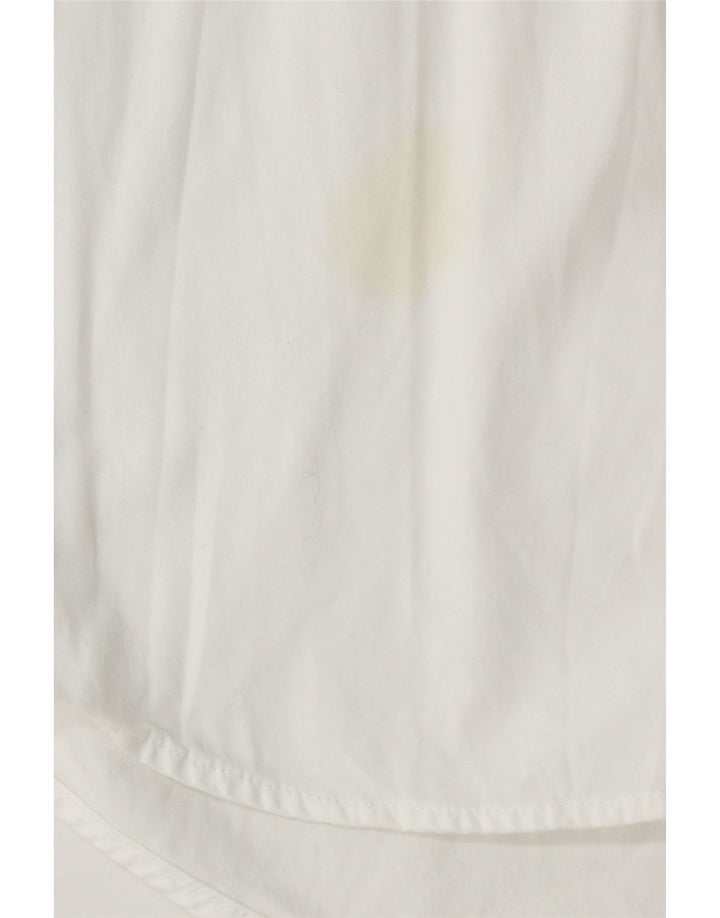 Camicia slim fit da uomo Tommy Hilfiger grande cotone bianco
