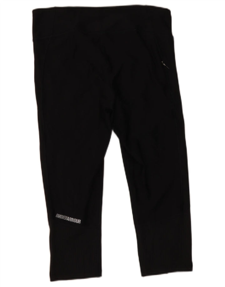 Leggings Capri da donna Under Armour UK 14 Large Nero