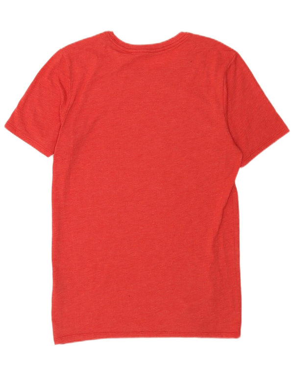 T-shirt grafica Nike da uomo con taglio atletico, piccola, in cotone rosso