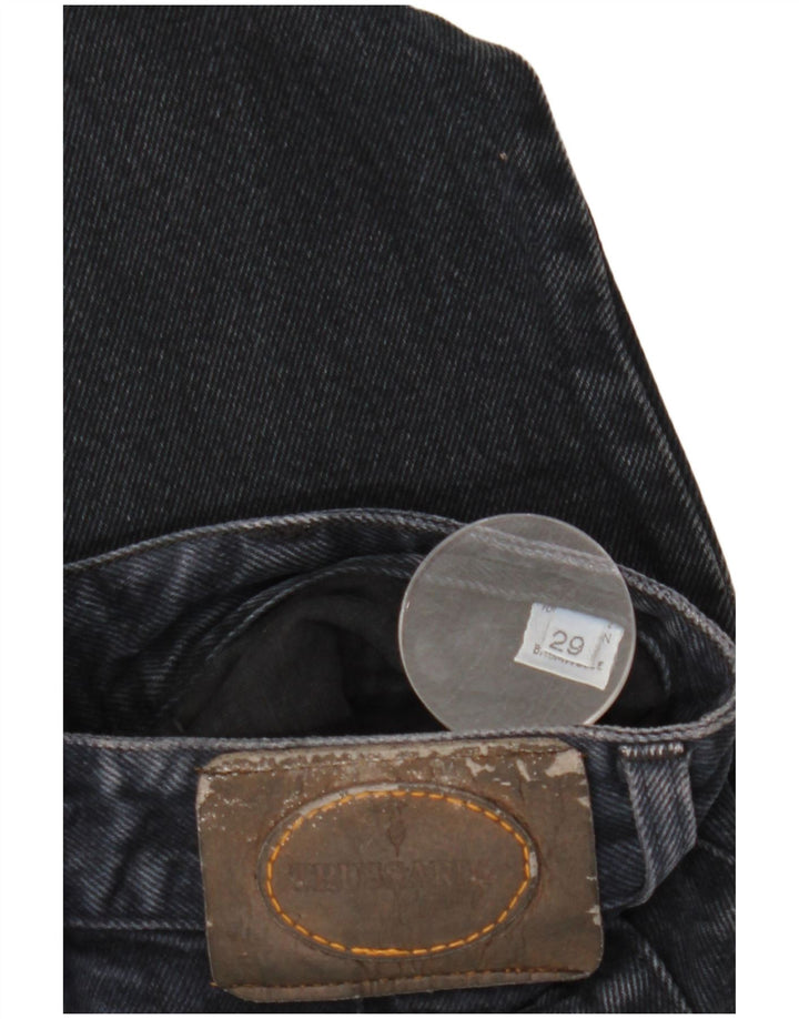 Jeans Uomo TRUSSARDI Tapered W29 L29 Blu Navy Cotone