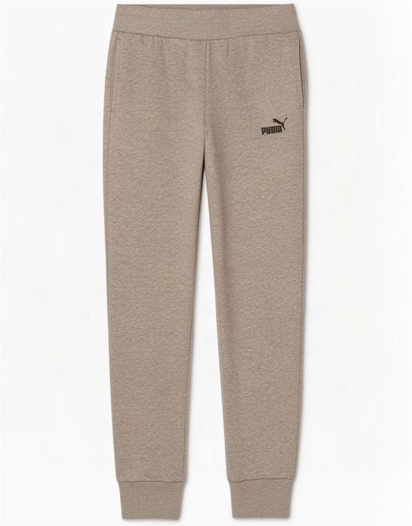 Puma Pantaloni tuta da donna Joggers UK 8 Small Grey Cotton