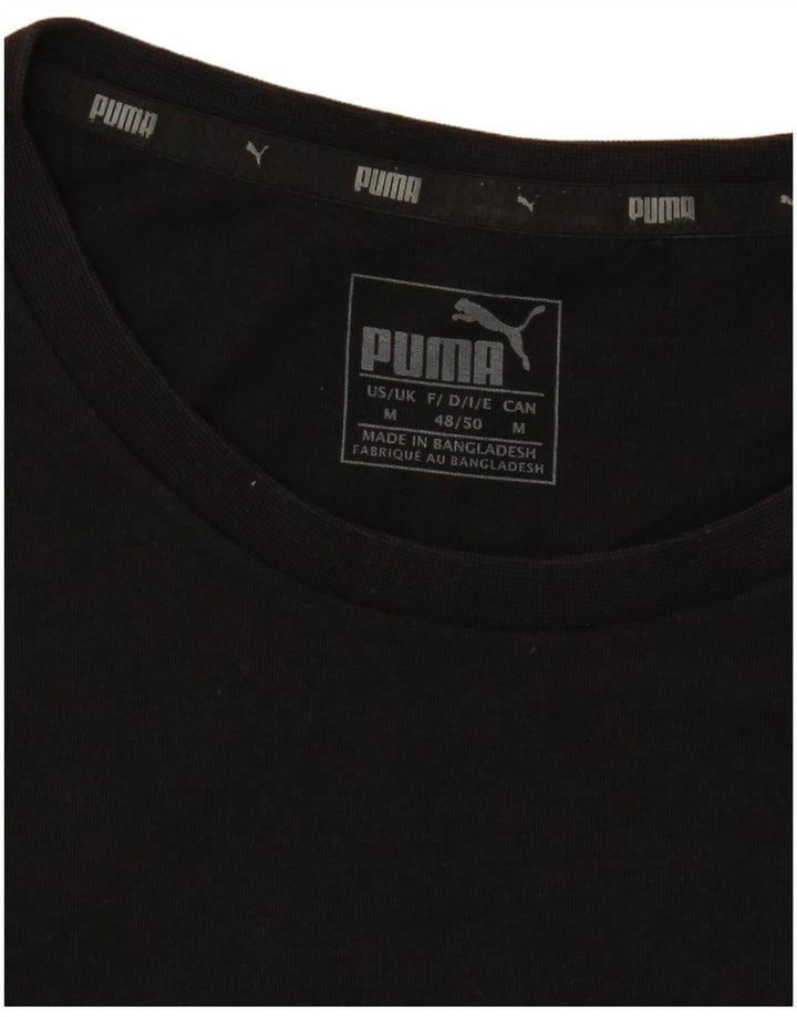 T-shirt grafica da uomo Puma Medium nera
