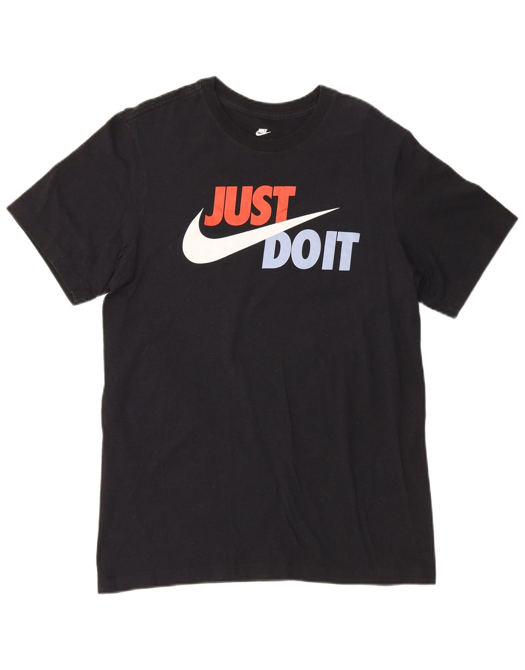 T-shirt grafica da uomo Nike Top Small in cotone nero