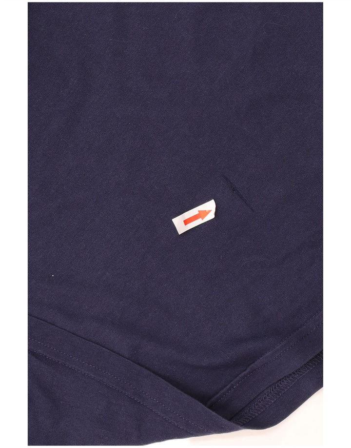 T-shirt grafica da uomo Puma Top Large Blu Navy