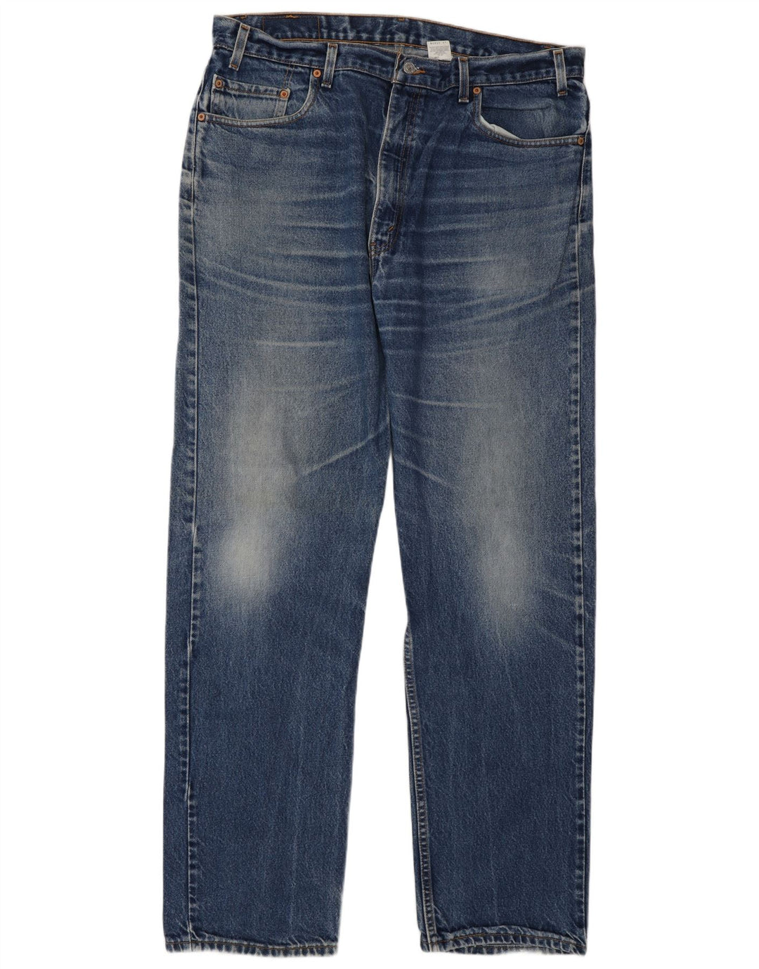 Jeans dritti da uomo Levi's 505 vestibilità regolare W40 L34 cotone blu
