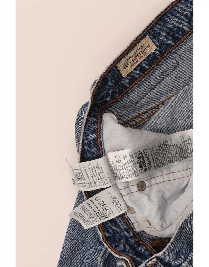 Jeans dritti Levi's 501 da donna W26 L26 cotone blu